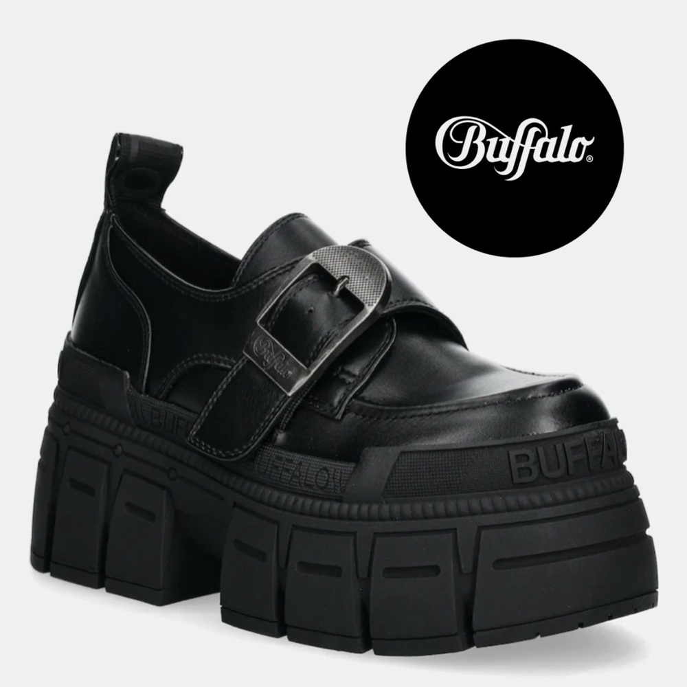 Buffalo London Gospher Monk Loafers
